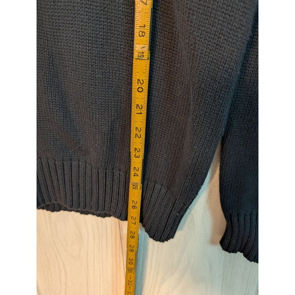 Polo Ralph Lauren Boys Black Shawl Collar Button Sweater Size XL 18-20 - Picture 6 of 6